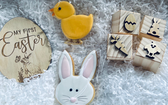 My First Easter Cookies and Stamps Hamper