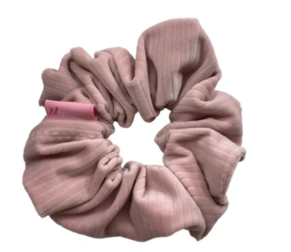 Lilsentials Musk Pink - Ribbed Scrunchie