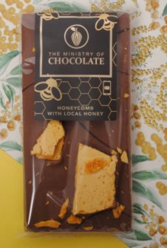 Ministry of Chocolate - Honeycomb Milk 100g Bar