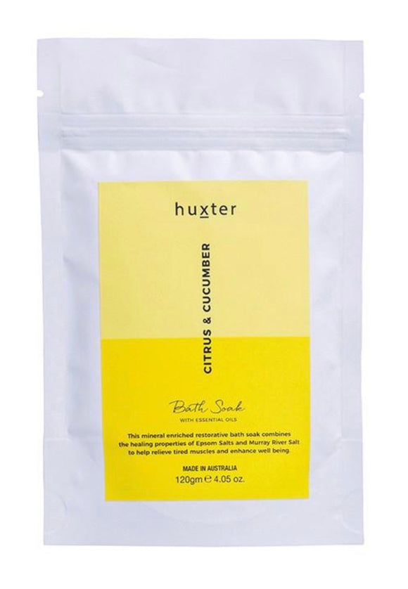 Huxter Bath Soak - Citrus and Cucumber