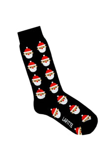 Lafitte Santa Black Socks