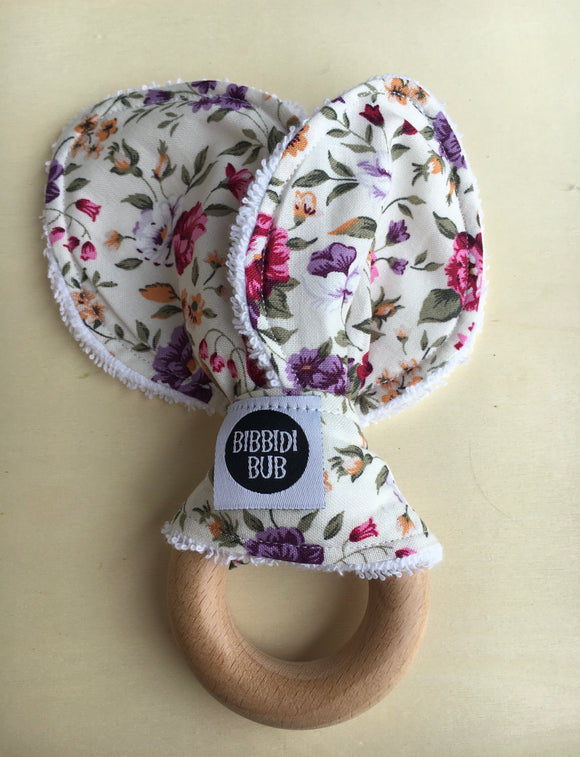 Bibbidi Bub Floral Garden Teether