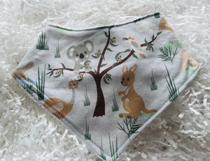 Bibbidi Bub Australian Animals Bib