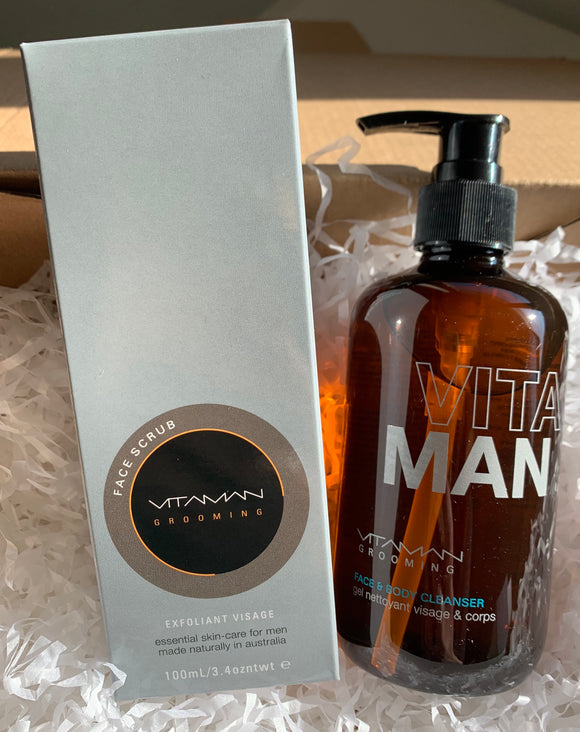 Mens Face and Body Pack