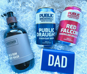 Dad Beers and Rum Hamper