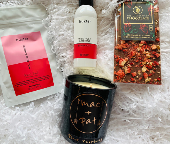 Rose + Raspberry Pamper Hamper